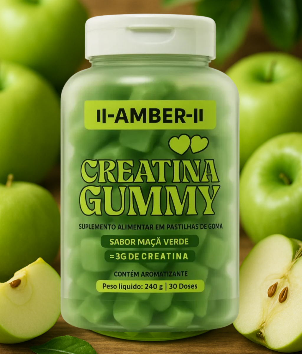 Creatina Gummy – Amber Fit